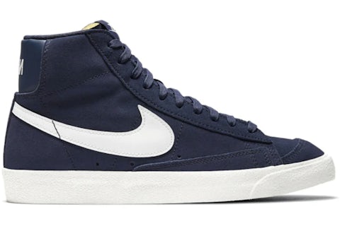 Nike Blazer 77 Mid Azul marino Suede (de mujer) DB5461-400 US