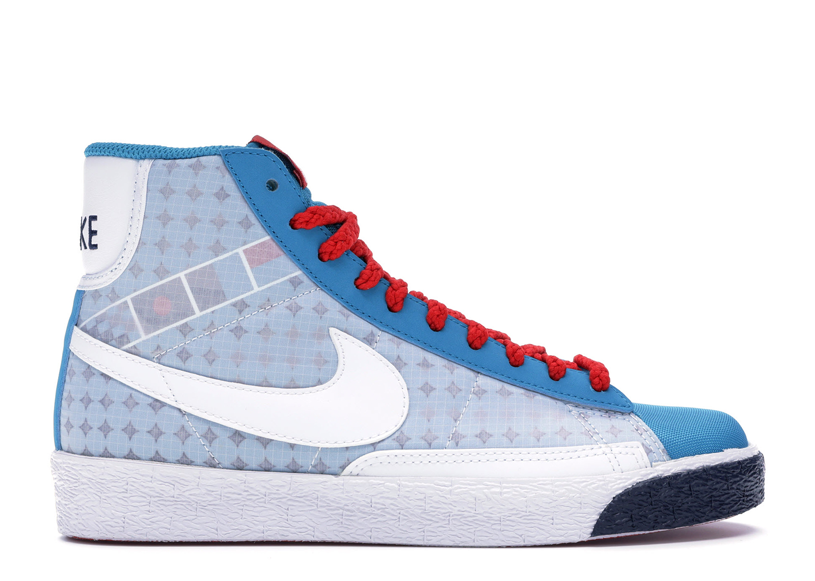 Nike Blazer High Neo Turquoise/Midnight Navy-Cement Red