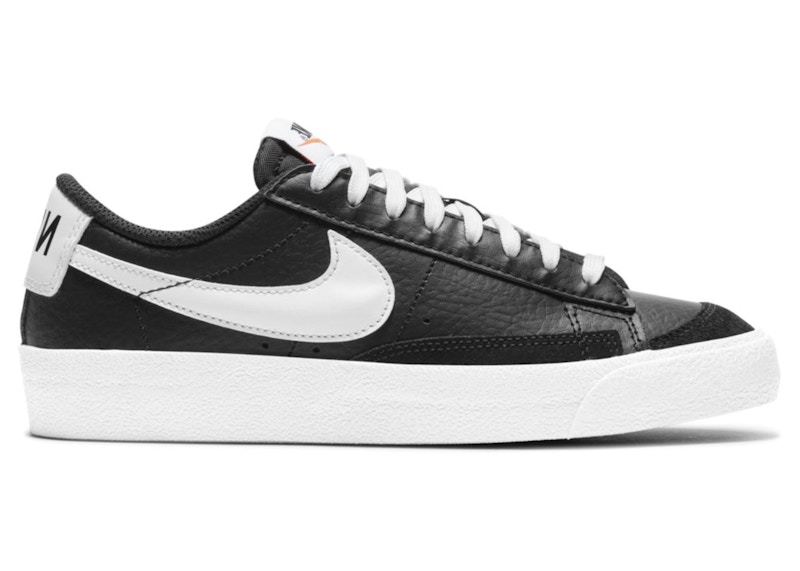 Nike Blazer Low 77 Black White (GS) Kids' - DA4074-002 - US