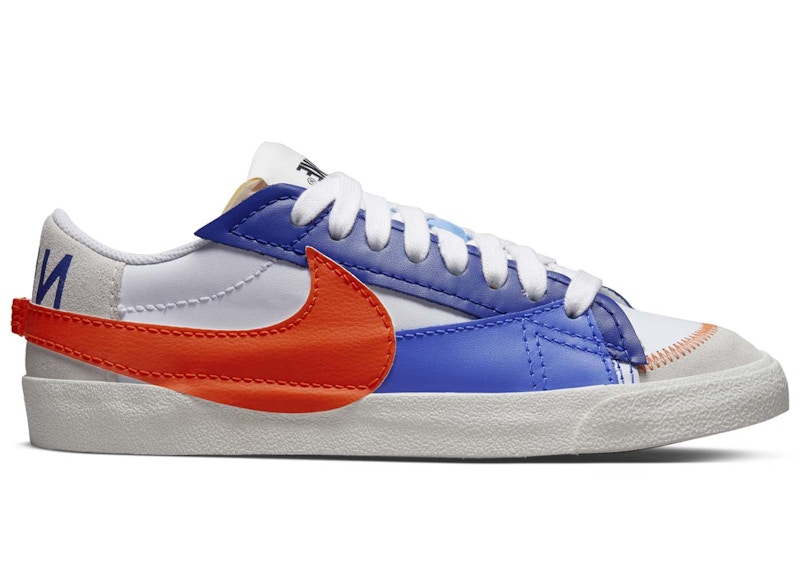 Nike Blazer Low 77 Jumbo Deep Royal Safety Orange Men's