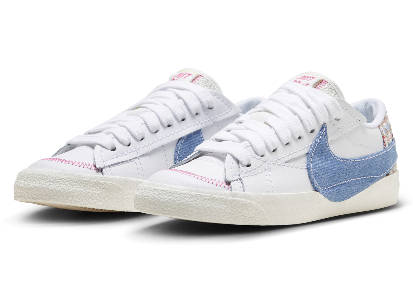 Nike Blazer Low 77 Jumbo Denim Swoosh Boucle (Women's) - FJ7741