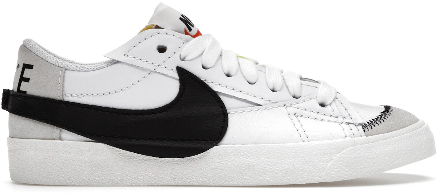 Nike Blazer Mid '77 Jumbo Sneakers in White and Black