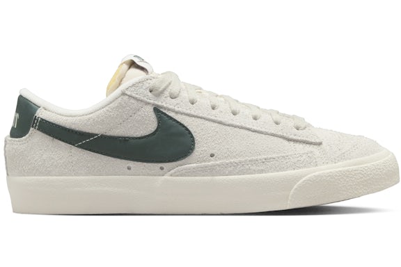 Nike Blazer Low '77 Vintage Phantom Pale Ivory Team Orange Vintage Green (Women's)