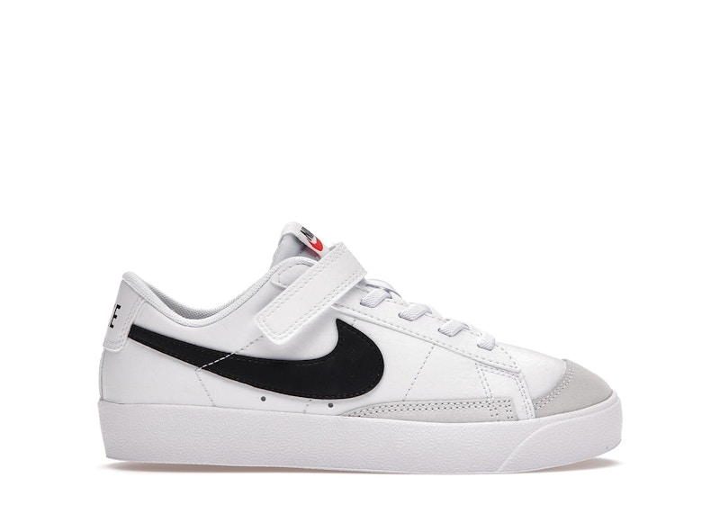 nike blazer low essential sneaker white and black