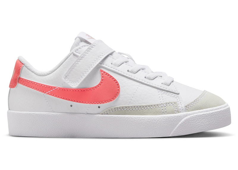 Pre-owned Nike Blazer Low '77 Sneakers In White/echo Pink/magic Ember