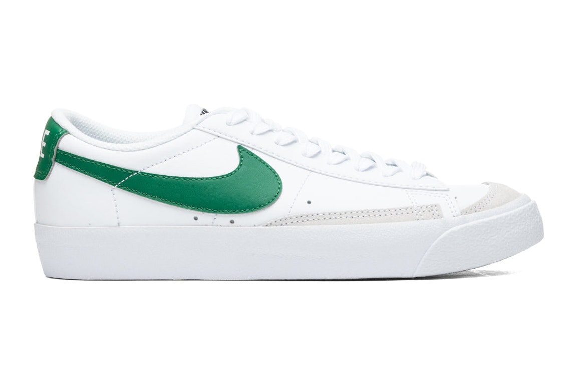 Pre-owned Nike Blazer Low 77 White Pine Green (gs) In White/pine Green