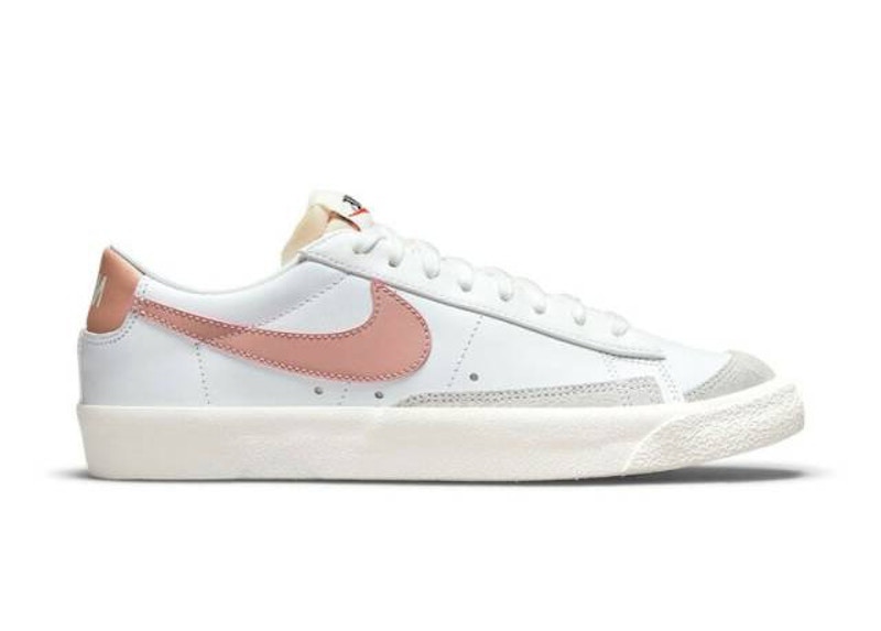 Nike Blazer Low 77 White Rose (Women's) - DC4769-109 - US