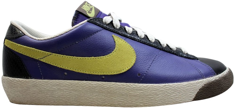 Nike Blazer Low Classic Varsity Purple/Lime-Black Men's - 317552