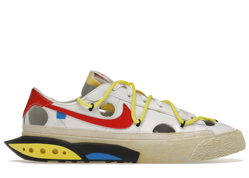 Nike Blazer Low Off-White University Red Nike Blazer Low Off-White University Red