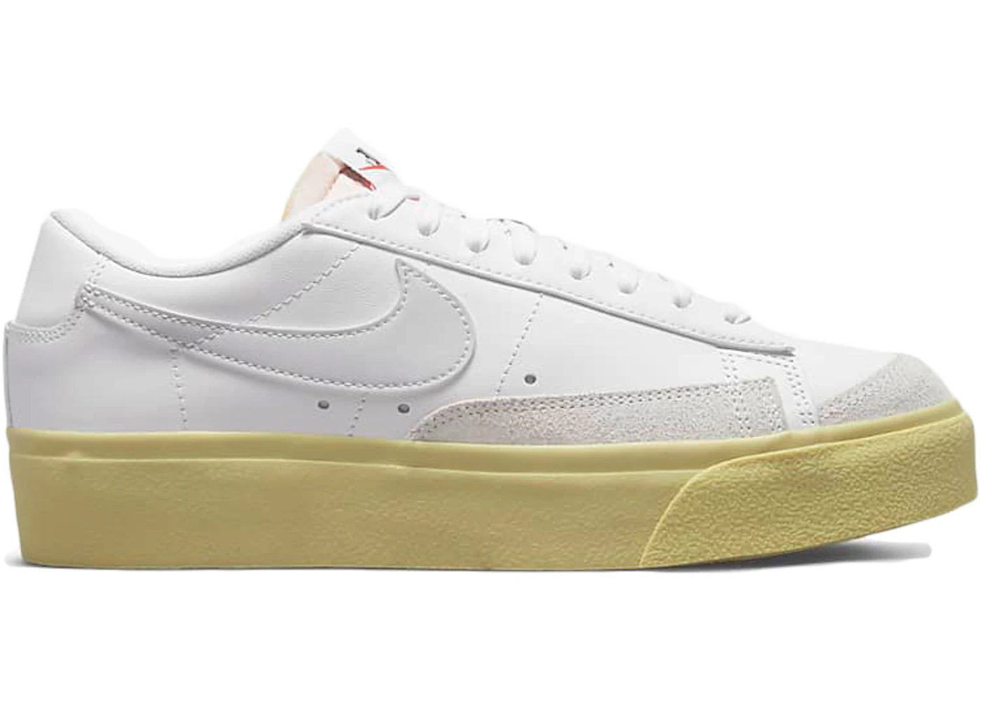 Nike Blazer Low Platform White Lemon Wash (Women's) US StockX