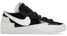 Nike Blazer 低筒 Sacai 黑色漆皮