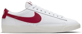 Our Best Look Yet At The Off-White x Nike Blazer Low White University Red •