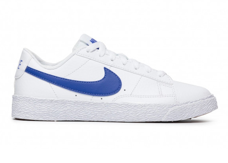 nike blazers navy blue swoosh