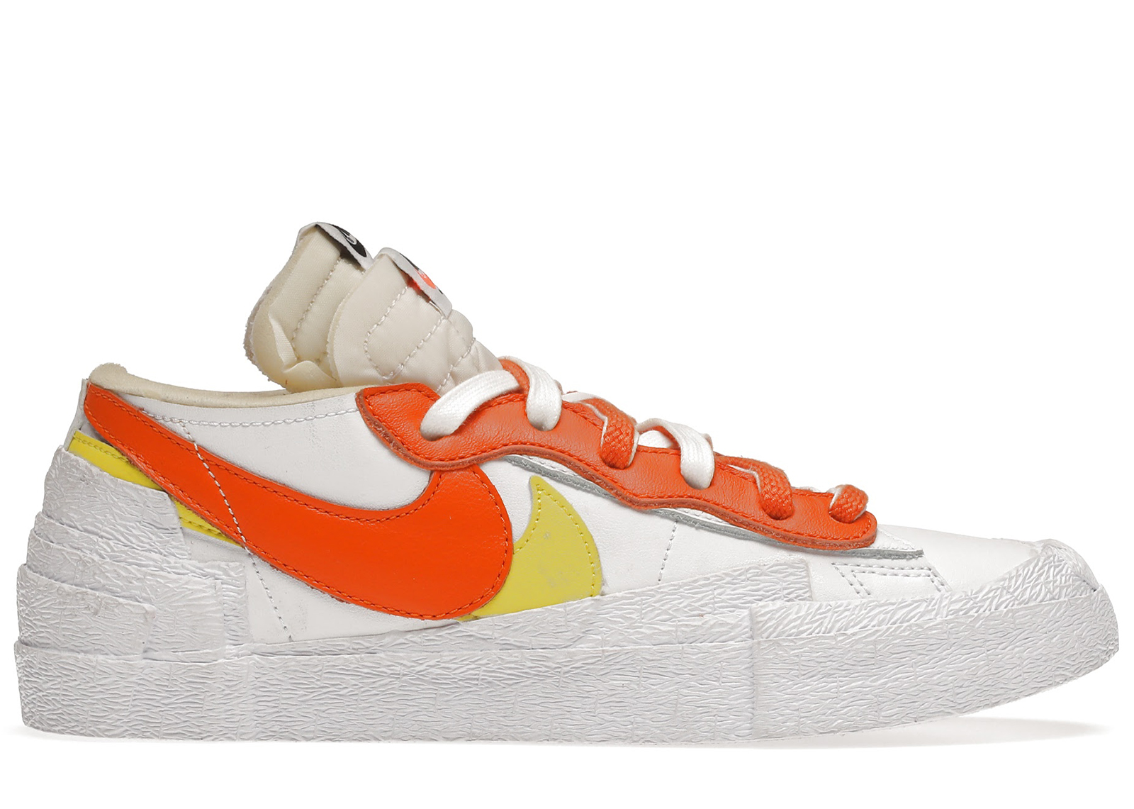 Nike Blazer Low sacai White Magma Orange - DD1877-100 - US