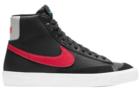 Nike Blazer Mid 77 Black Fusion Red Blue (GS) DJ4607-001 US