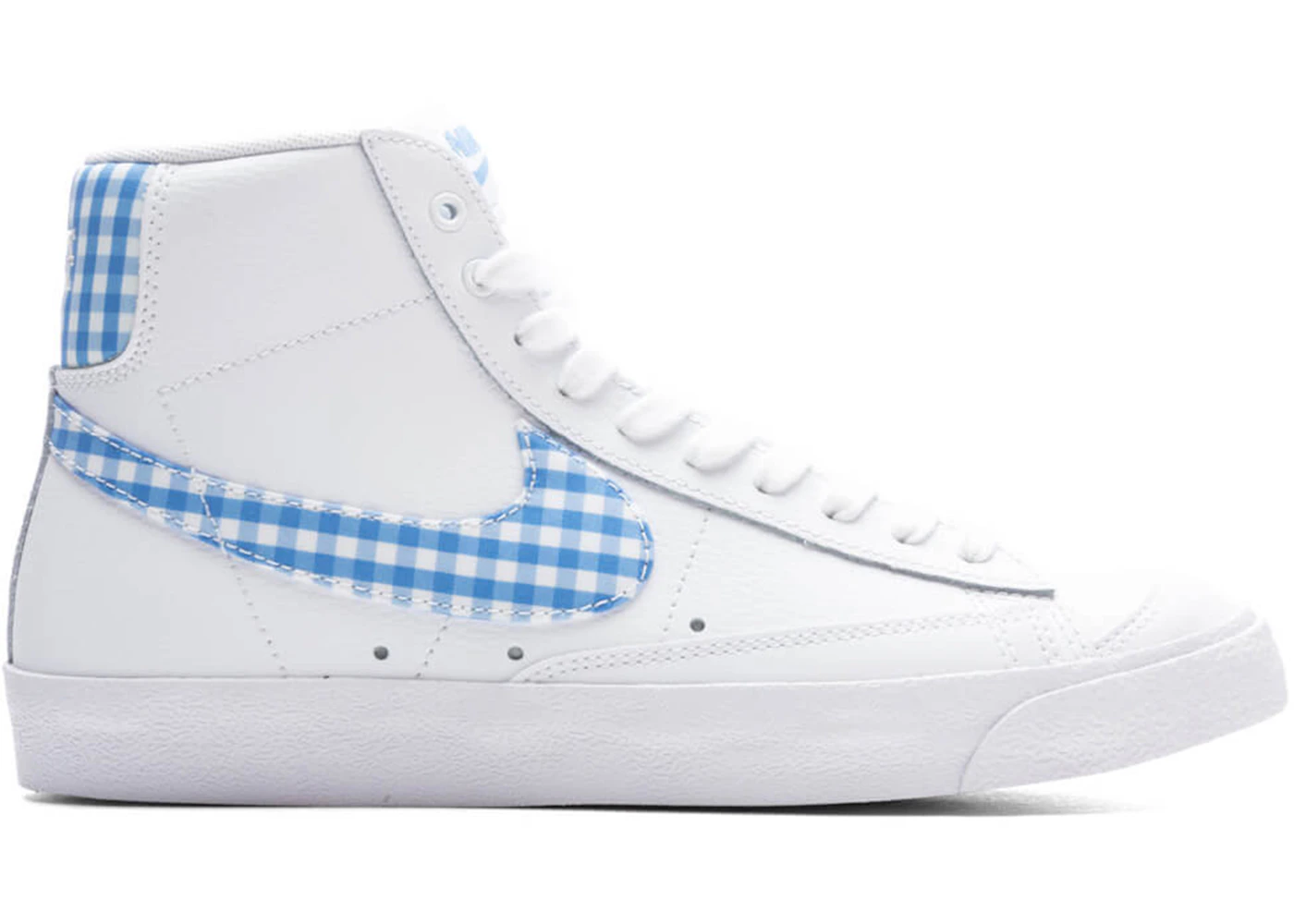 Nike Blazer Mid 77 Blue Gingham (Women's) - FD9163-100 - US
