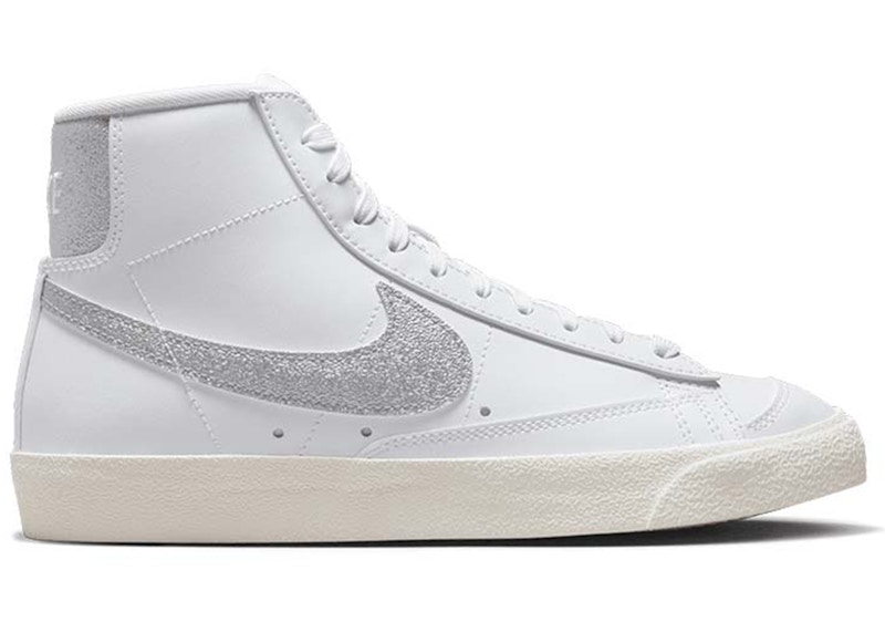 Nike blazer orders high womens silver