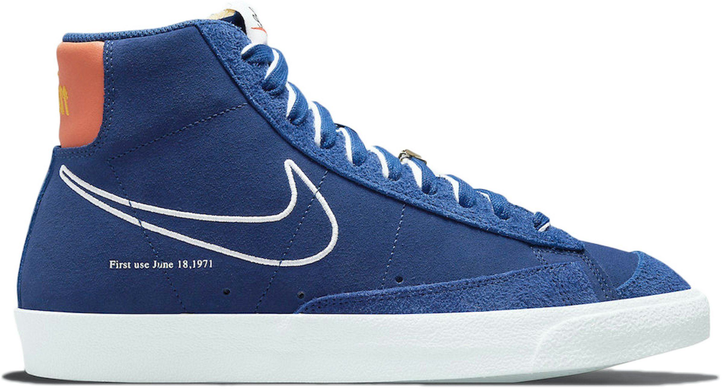 Aniquilar Malabares Acuario Nike Blazer Mid 77 First Use Deep Royal Blue Men's - DC3433-400 - US