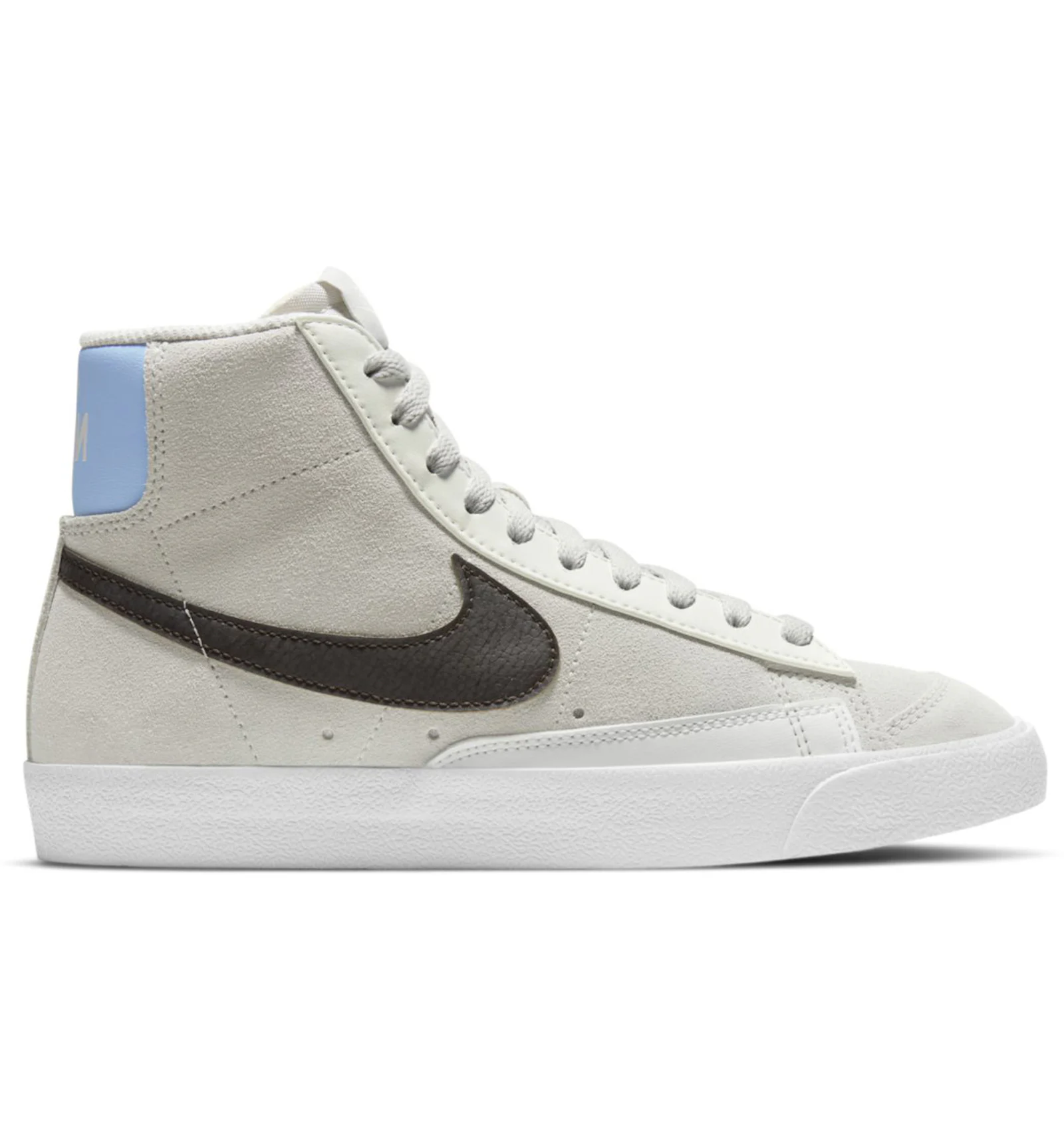 Grey and blue nike blazers Clearance