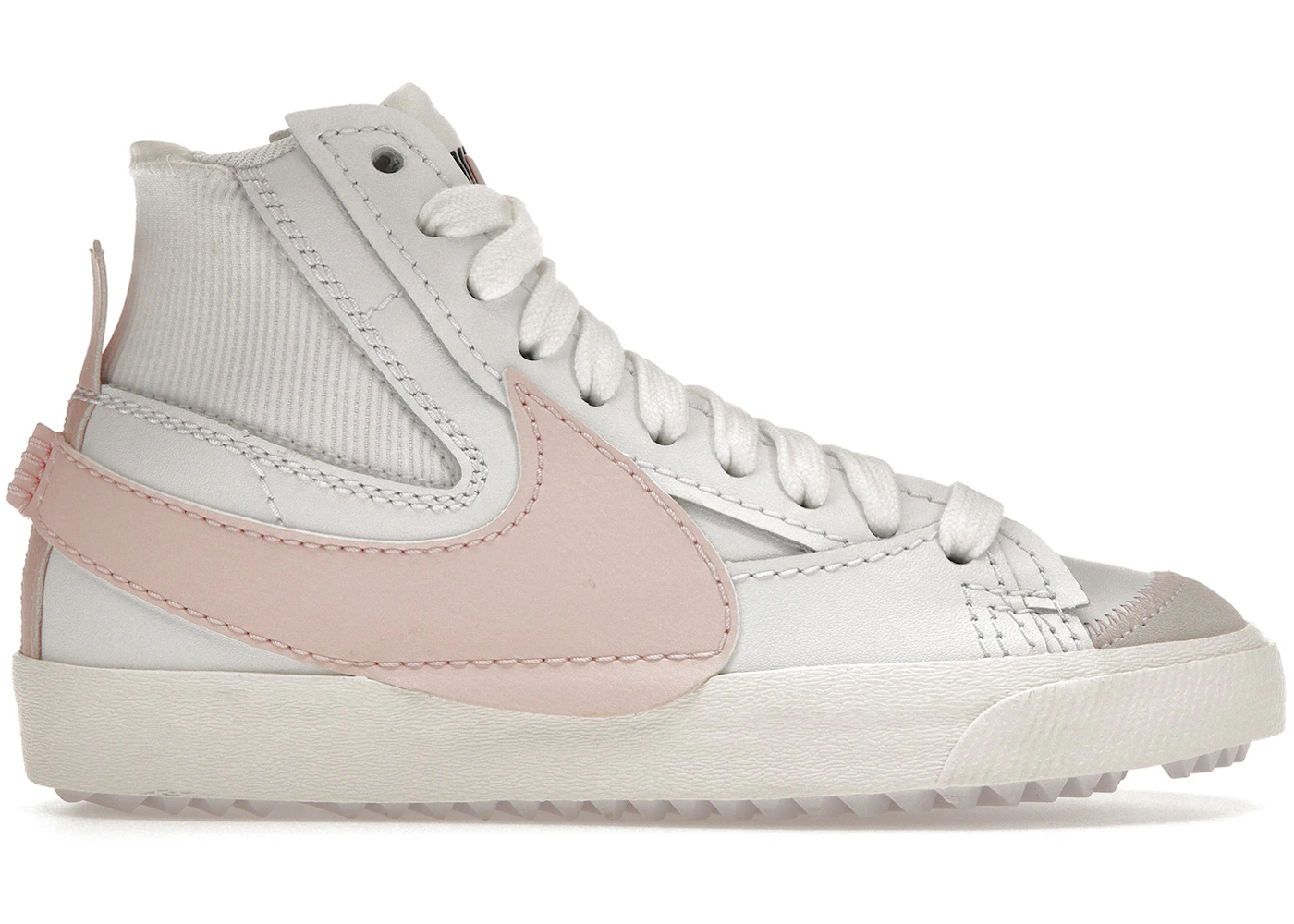 Nike Blazer Mid 77 Jumbo White Atmosphere Pink (Women's) - DQ1471-101 - US