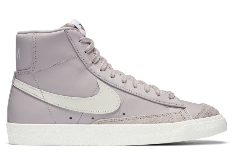 violet nike blazers