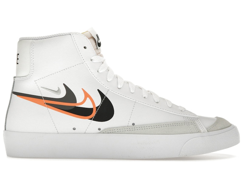 Nike Blazer Mid '77 Multi-Swoosh Bright Mandarin Men's