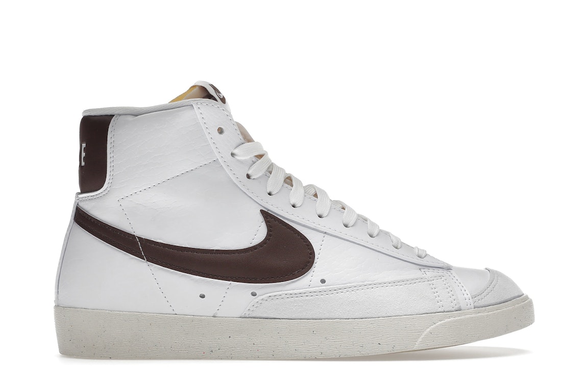 Pre-owned Nike Blazer Mid 77 Next Nature Sail Cacao (women's) In White/sail/black