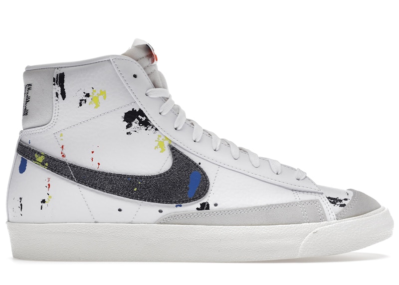 nike blazer paint splatter