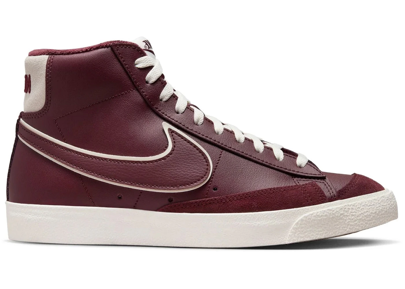 Nike Blazer Mid 77 Premium Night Maroon Men's - DQ7672-600 - US