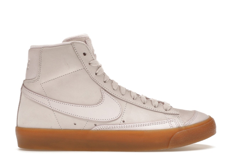Pre-owned Nike Blazer Mid 77 Premium (women's) Sneakers In Pearl Pink/gum Light Brown