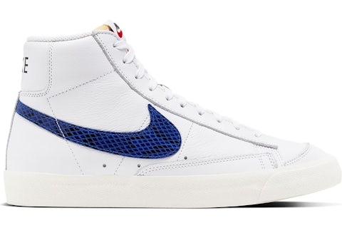 Nike blazer mid white blackened blue red crush on sale
