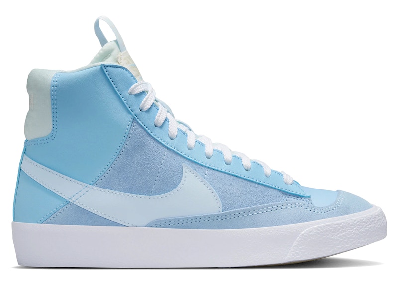 Pre-owned Nike Blazer Mid '77 Se D Sneakers In Psychic Blue/sail/beach