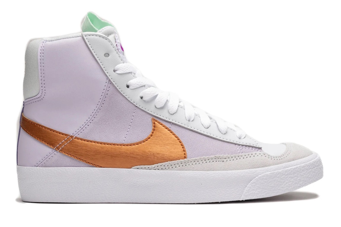 Pre-owned Nike Blazer Mid 77 Se Dance Barely Grape (gs) In Barely Grape/pure Platinum/violet Frost