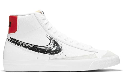Nike Blazer Mid 77 Vintage Brushstroke Swoosh Men's DC4838-100 US