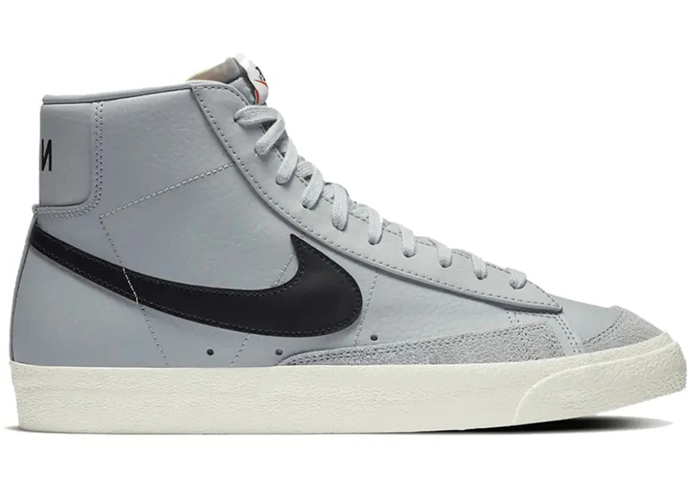 Nike Blazer Mid 77 Vintage Light Smoke Grey Black Men's BQ6806