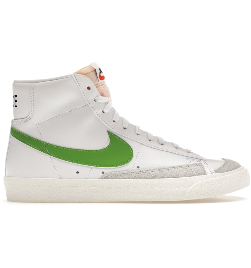 Nike Blazer Mid 77 Vintage Mismatched Swoosh Chlorophyll Black