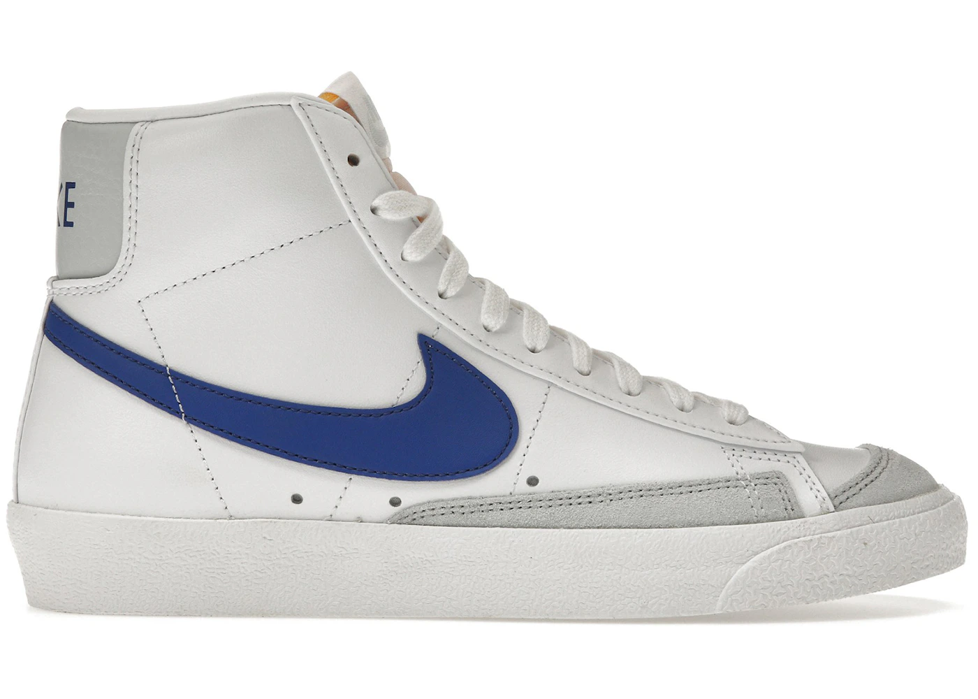 Nike Blazer Mid 77 Vintage White Game Royal Men's - BQ6806-124 - US