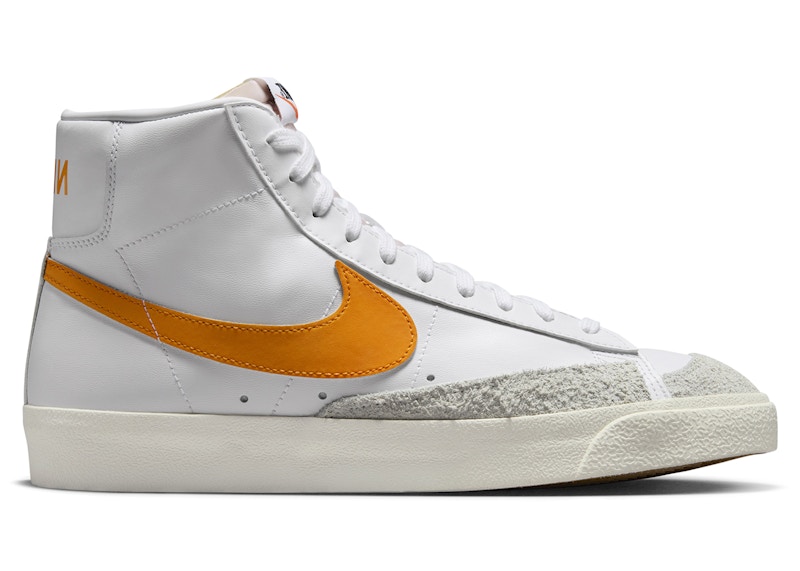 NIKE★BLAZER MID '77 VINTAGE★WHITE/MANTRA ORANGE/SAIL Nike Blazer Mid '77 Vintage 'White Mantra' Womens [Sz 10.5