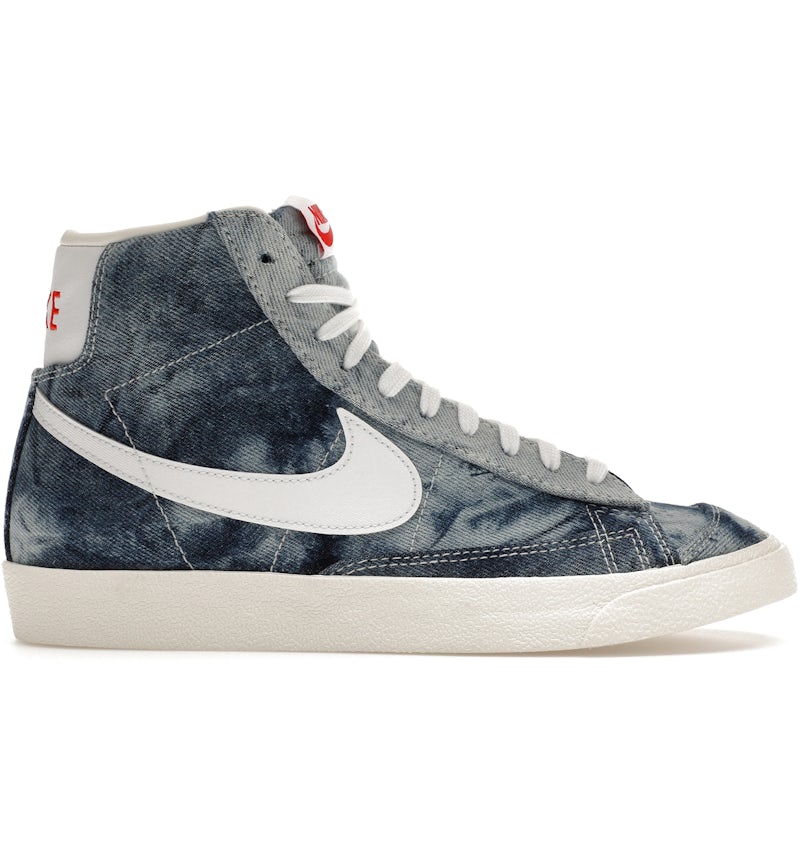 Nike Blazers And Jeans Men Nike Blazer Mid 77 Washed Denim