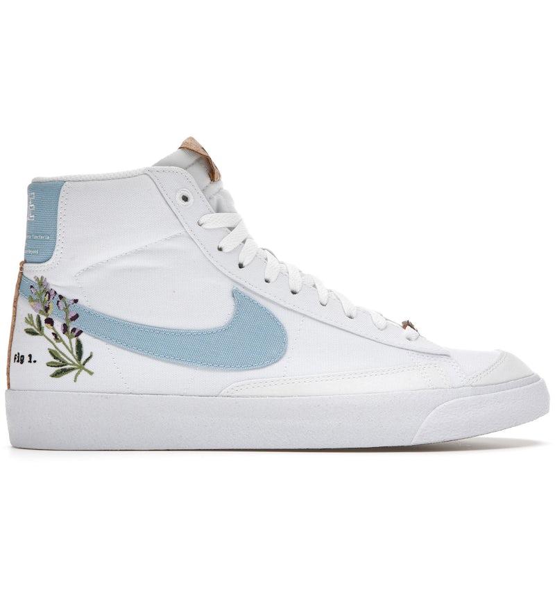 Nike Blazer Mid 77 White Indigo Men's CI1166-100 US