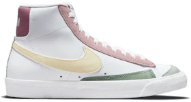 Nike Blazer Mid 77 White Pink Green Yellow (W)