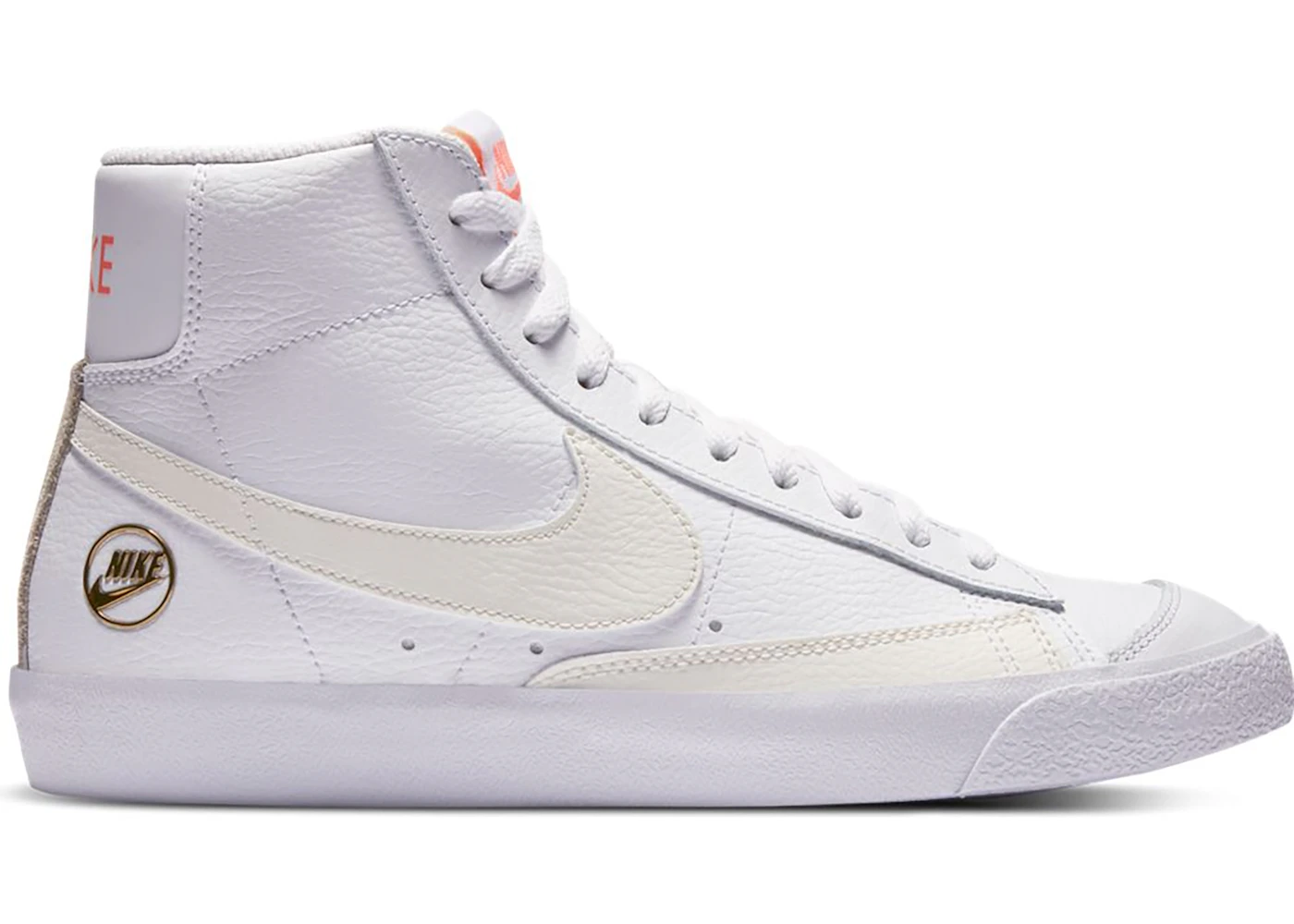 Nike Blazer Mid 77 White Sail Metallic Gold (Women's) - DC1421-100 - US