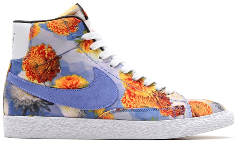 nike blazer flower