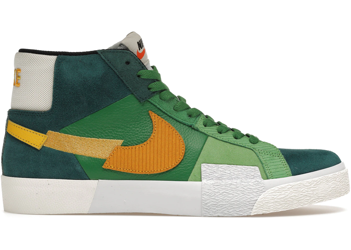 Nike Blazer Vert Kaki Nike Blazer Mid Mosaïque Vert Homme Style