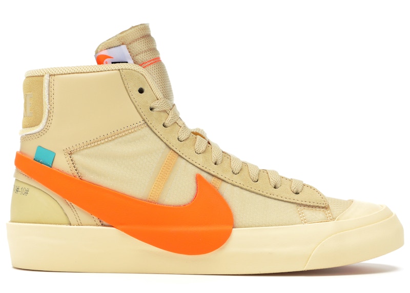 nike blazer off white gum