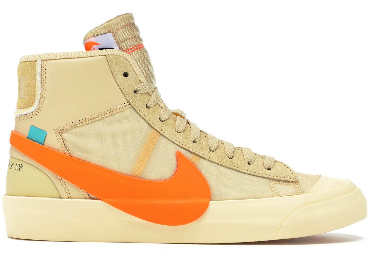 Nike Blazer Mid Off-White All Hallow'S Eve - Aa3832-700 - Us