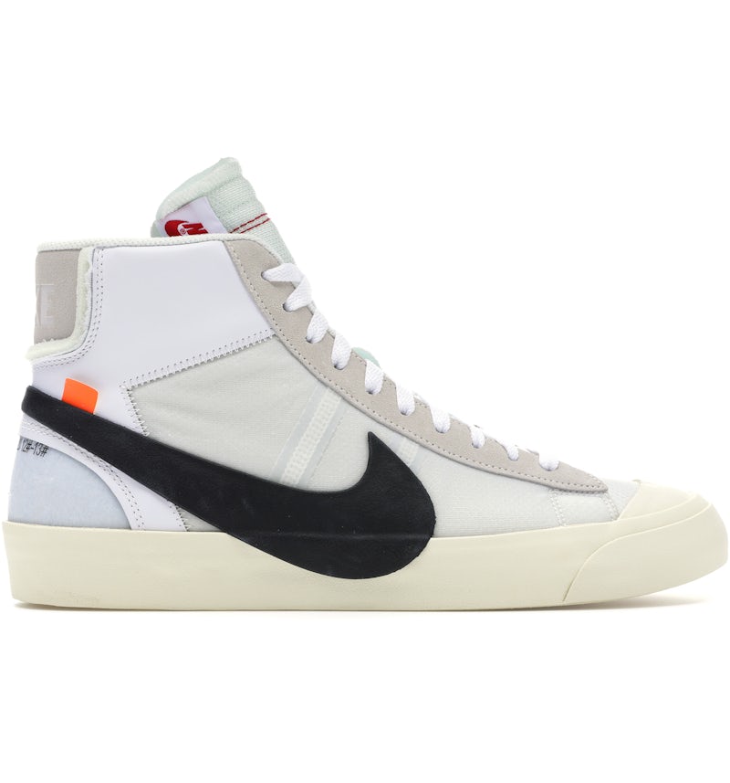 Nike Blazer Mid Off-White Men's AA3832-100 US