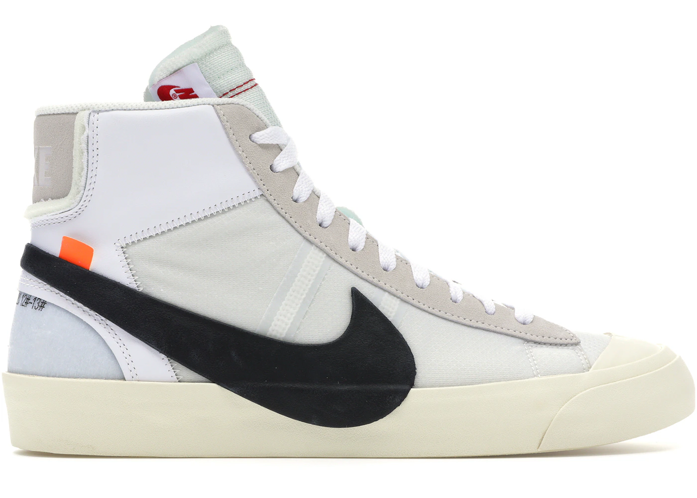 Nike Blazer Mid Off-White Men's AA3832-100 US