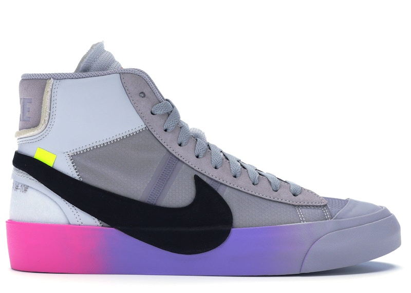 Nike Blazer Mid Off-White Wolf Grey Serena Queen Men's - AA3832