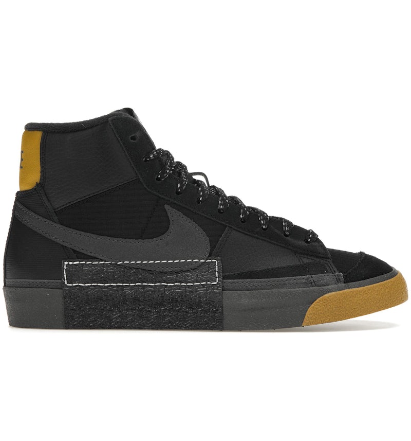Nike Blazer Mid Pro Club Schwarz Bronzine Herren – FB8891-001 – DE
